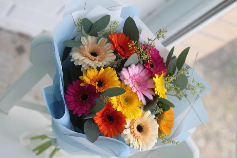 Букет цветов из: Герберы в Мяундже