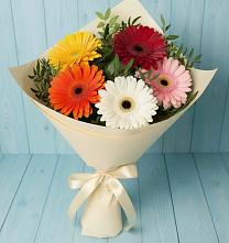 Букет цветов из:  Герберы в Мяундже