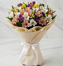 Букет цветов из:  Альстромерии #REPLACE_PRED# Мяундже