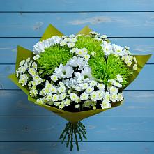 Букет цветов из:  Хризантемы #REPLACE_PRED# Мяундже