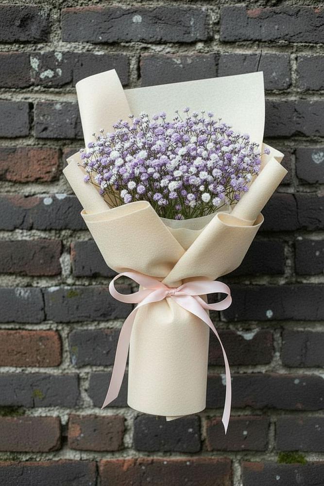 Букет цветов из: Гипсофила в Мяундже