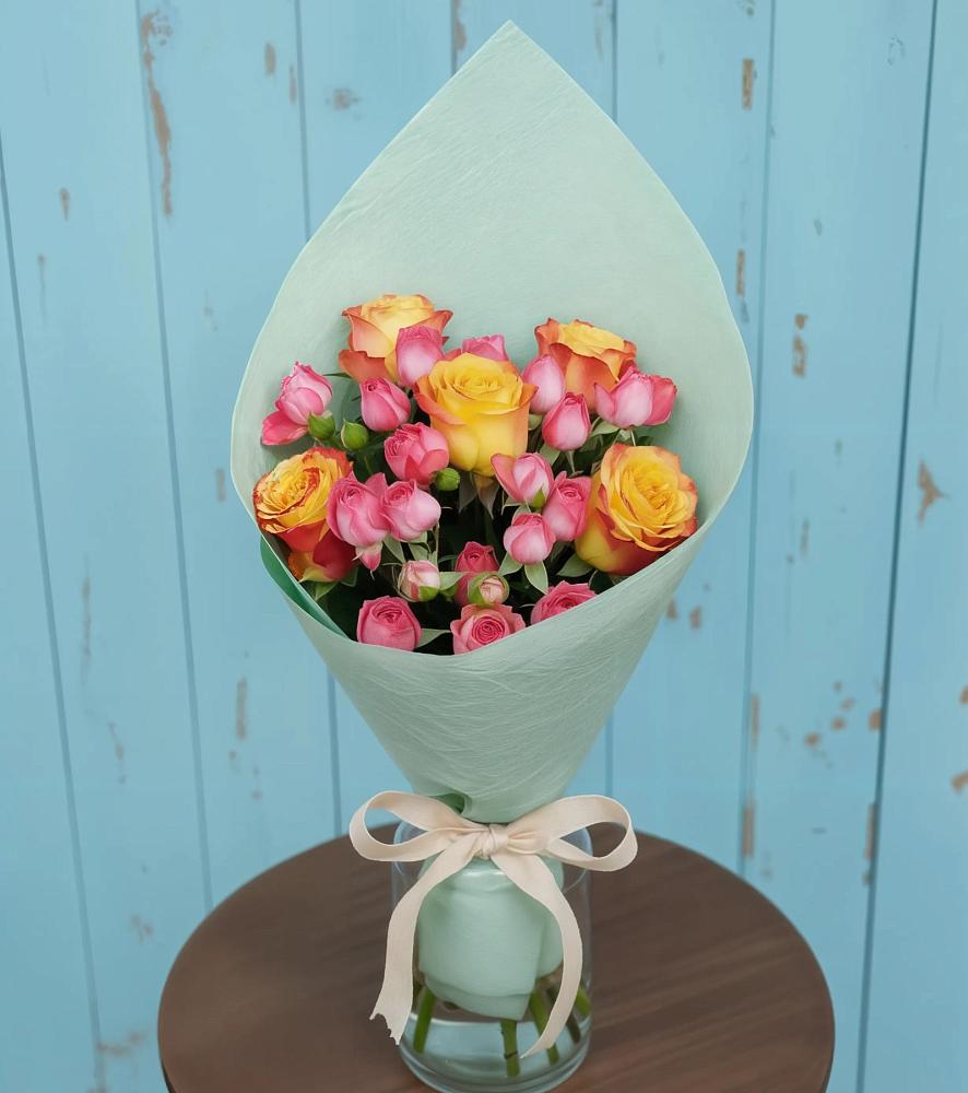 Букет цветов из: Розы в Мяундже