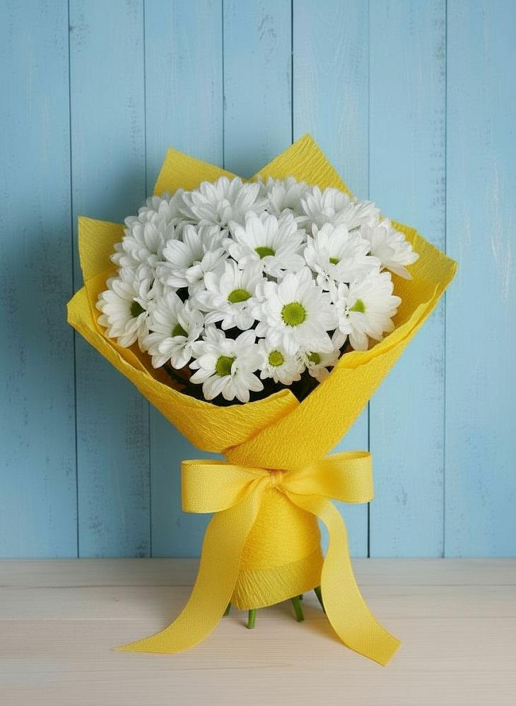 Букет цветов из: Хризантемы в Мяундже