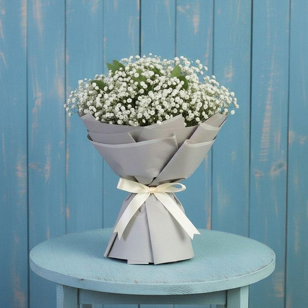 Букет цветов из: Гипсофила в Мяундже