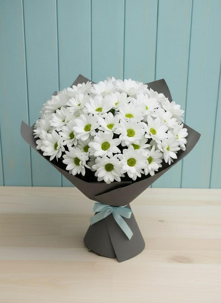 Букет цветов из: Хризантемы в Мяундже