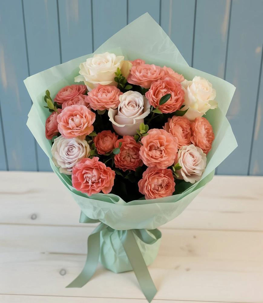 Букет цветов из: Розы в Мяундже