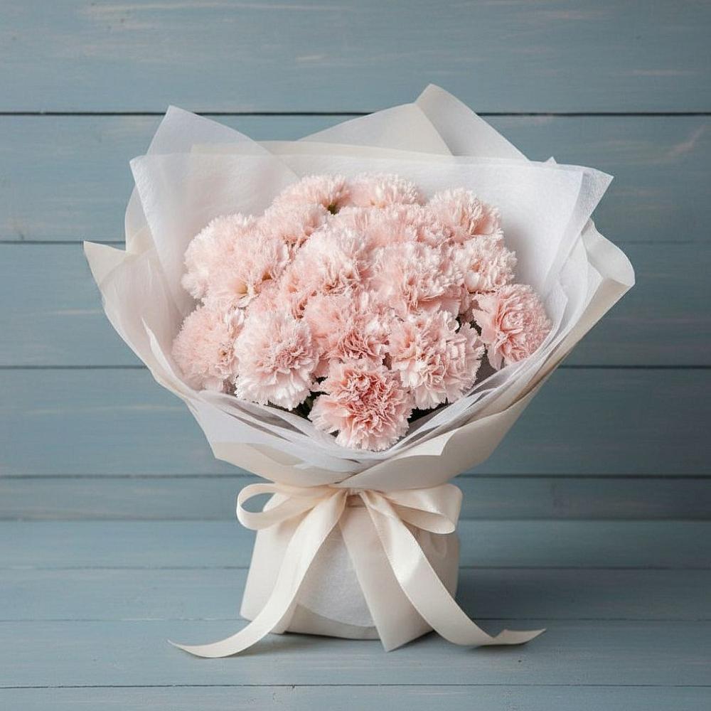 Букет цветов из: Гвоздики в Мяундже