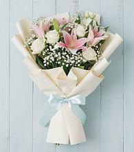 Букет цветов из:  Лилии #REPLACE_PRED# Мяундже